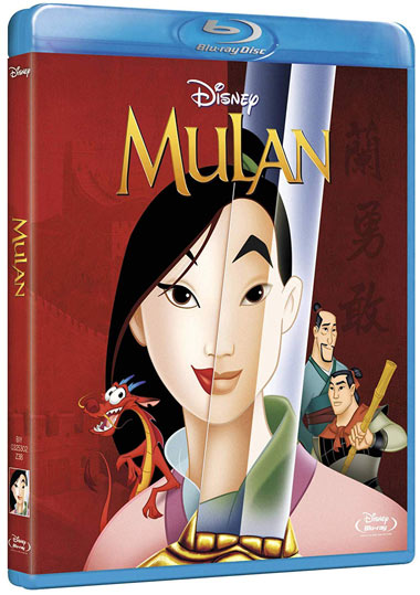 Mulan blu ray DVD dessin anime