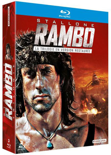 Rambo trilogie version restaure coffret integrale Blu ray DVD