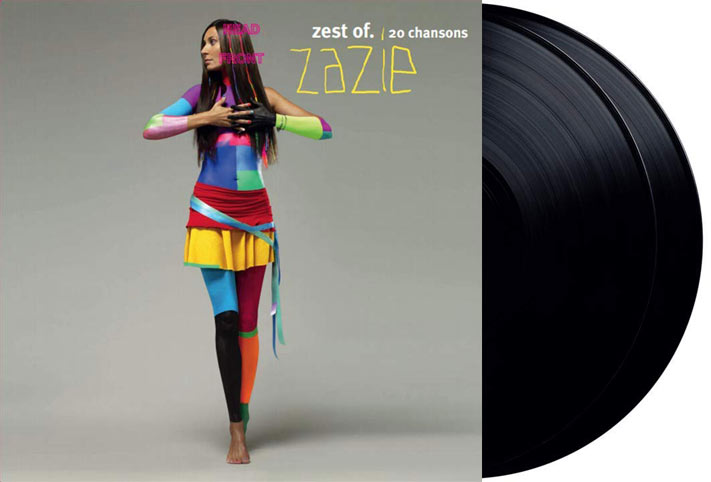 Zazie compilation double vinyle zest of zazie 2019