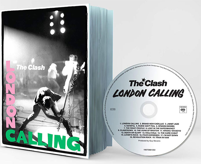 London calling coffret cd livre vinyle 2019