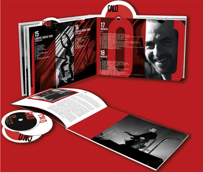 calogero coffret integrale edition limitee CD VInyle LP DVD