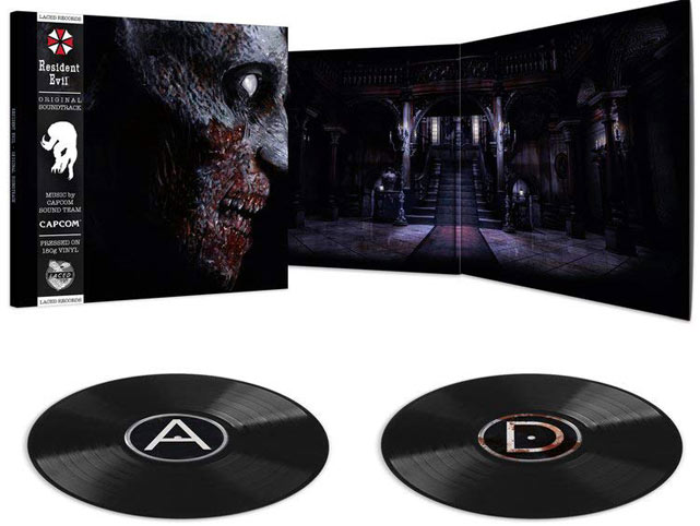 Resident Evil OST bande originale Double Vinyle LP gatefold