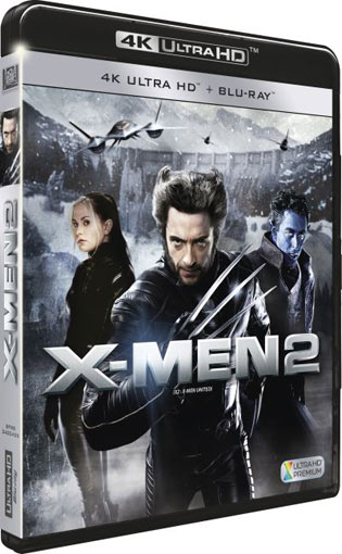 x men 2 Blu ray 4K version ultra Haute definition