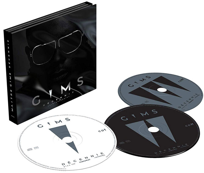 Maître Gims Ceinture Noire Décennies 10th Coffret collector CD Vinyle