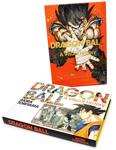 Dragon ball livre artbook noel 2019 visual history