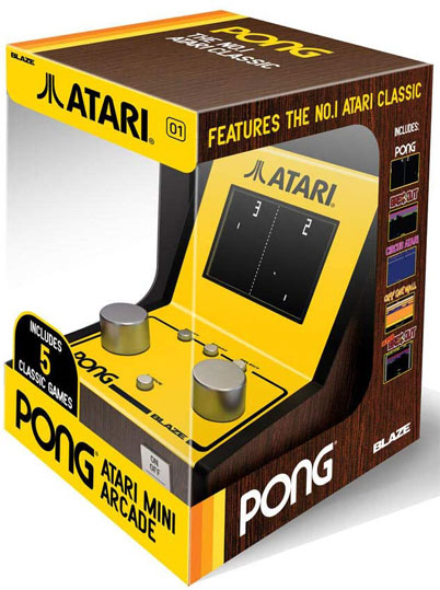 Borne arcade Pong mini borne jeux inclus 2021