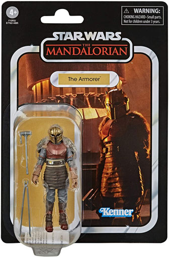 Figurine kenner the armorer mandalorian