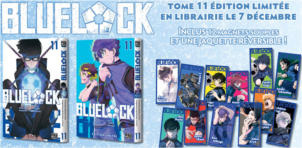 Blue lock manga tome 11 t11 edition collector limitee