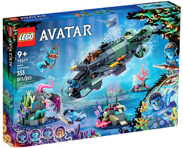 Lego avatar 2 75577 submarine sous marin