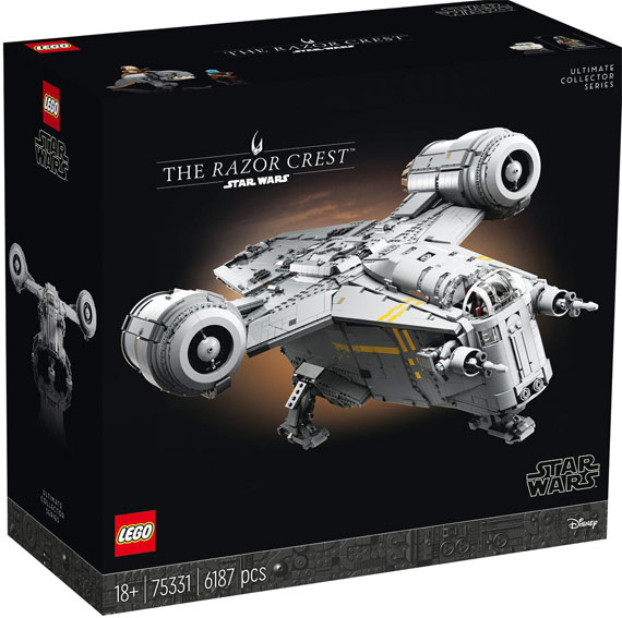 Lego collector Star Wars vaisseau razor crest 75301