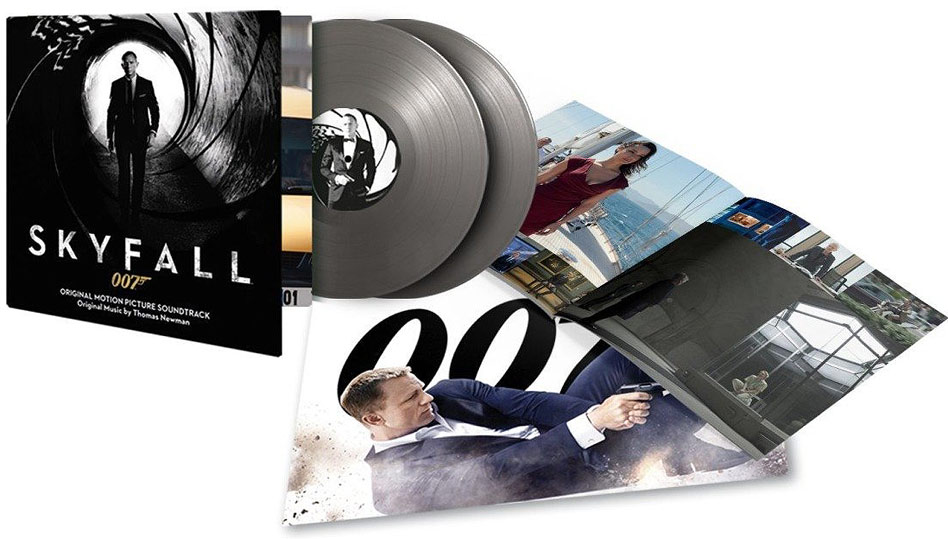 Skyfall soundtrack ost bande originale james bond 10th anniversary vinyl lp