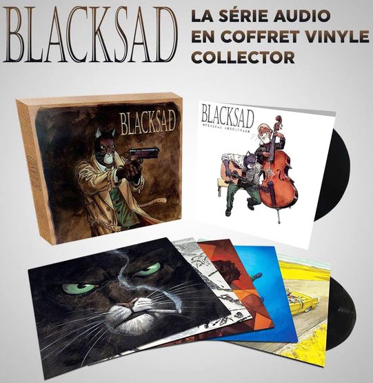 blacksad coffret collector vinyl lp serie audio