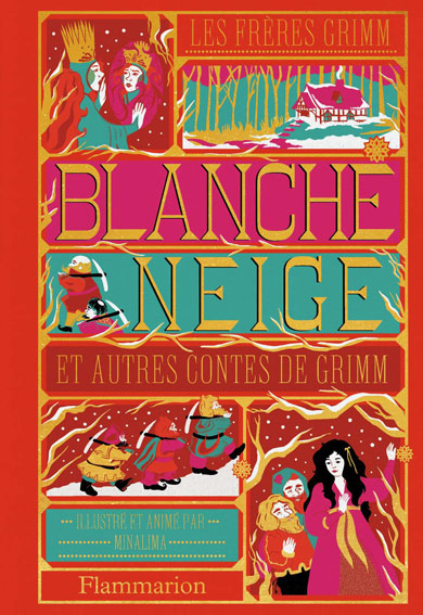 Blanche neige livre illustre mina lima edition fr