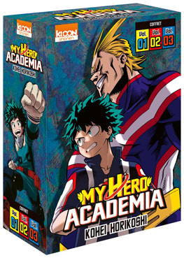 coffret my hero academia manga