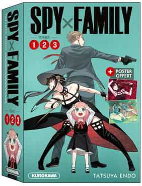 coffret spy x family tome 1 a 3 manga edition collector