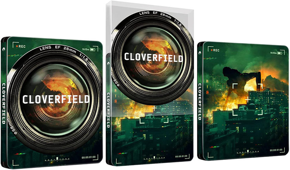 Cloverfield steelbook Bluray 4K Ultra HD