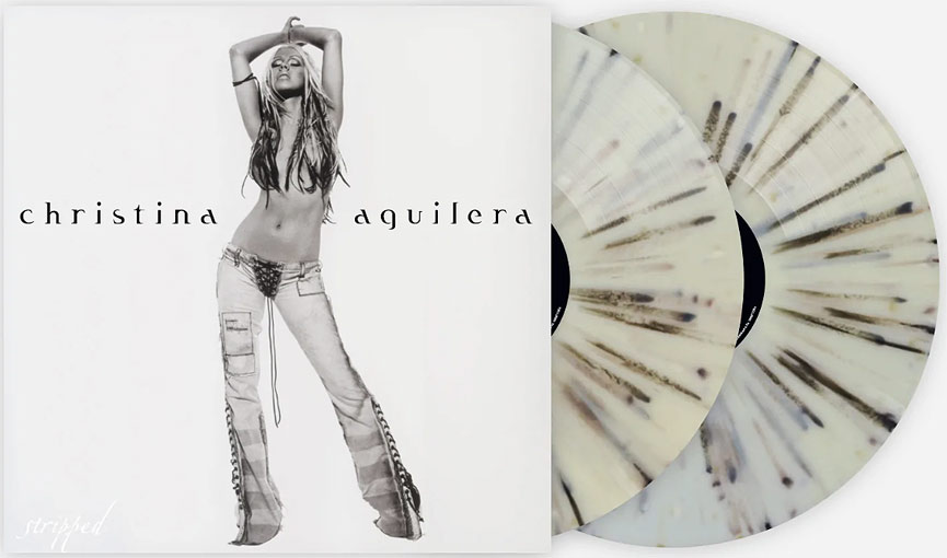 christina aguilera stripped 20th anniversary vinyl lp sexy cover