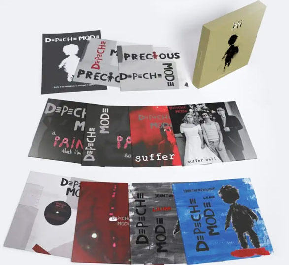 depeche mode coffret Playing Angel the Singles Vinyl EP edition deluxe collector