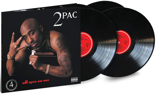 Tupac Shakur vinyl 4lp