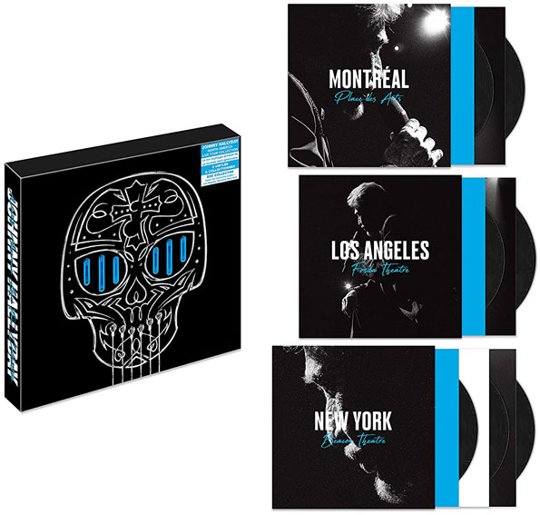 johnny hallyday live north america tour coffret vinyle LP edition 2022