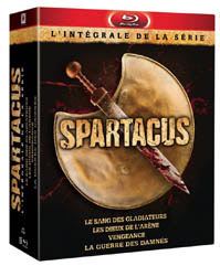 Spartacus integrale de la serie blu-ray et dvd