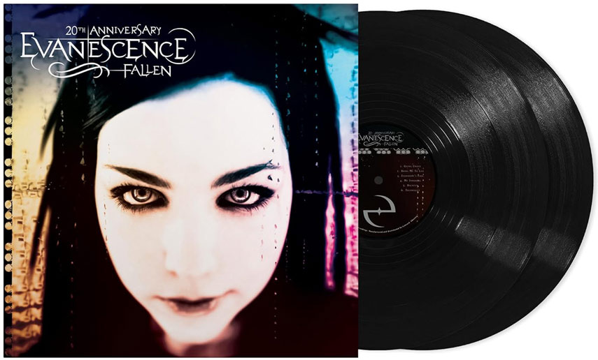 Evanescence album fallen double vinyl lp edition deluxe 20th anniversary 2LP