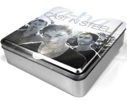 a-ha-cast-in-steel-edition-collector-deluxe-limite-CD-Vinyle-box