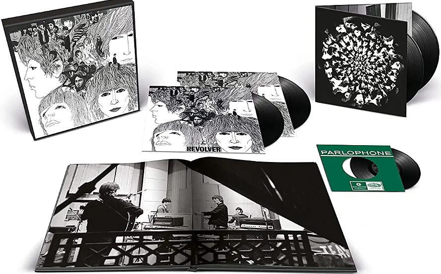 The beatle Revolver coffret box collector vinyl LP edition collector deluxe