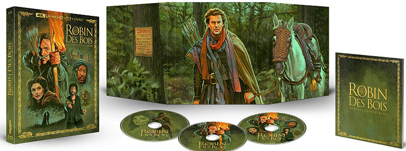 Coffret collector 4K robin des bois prince voleur kevin costner