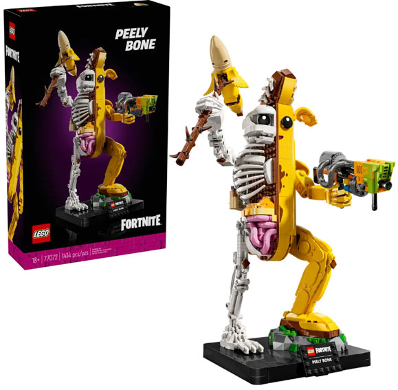 Lego fortnite banane peely bone 77072