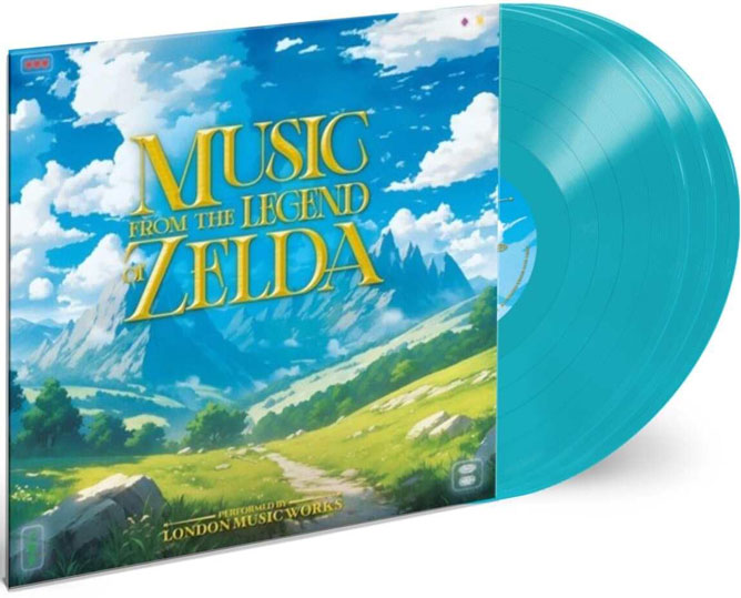 Music from the legend of zelda Vinyle LP 3LP edition