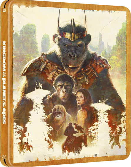 Planete des singes Nouveau Royaume Steelbook Collector Bluray 4K Ultra HD