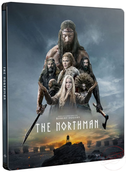 northman nouvelle edition steelbook collector bluray 4K Ultra HD