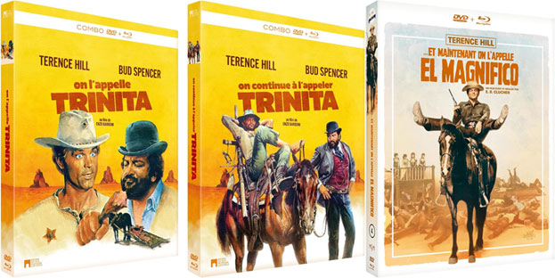 Trilogie trinita bluray DVD collector