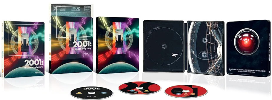 2001 kubrick edition steelbook 4k film vault bluray