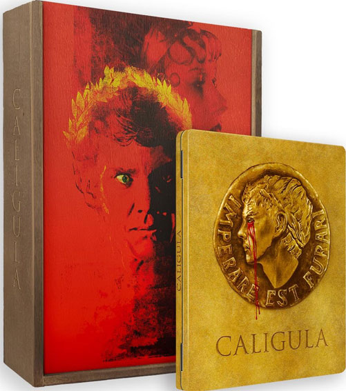 Caligula coffret collecotr en bois bluray 4K 2025