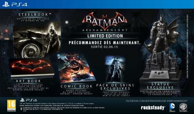 batman arkham knight edition limitee disponible