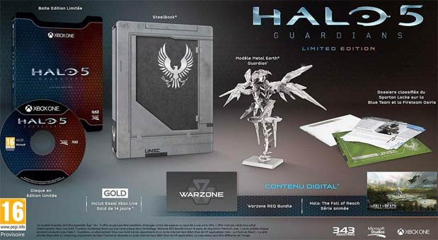Halo 5 guardians édition collector limitée steelbook Halo-5-Guardians-edition-collector-Steelbook