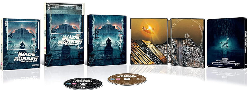 blade runner steelbook bluray 4K collector film vault