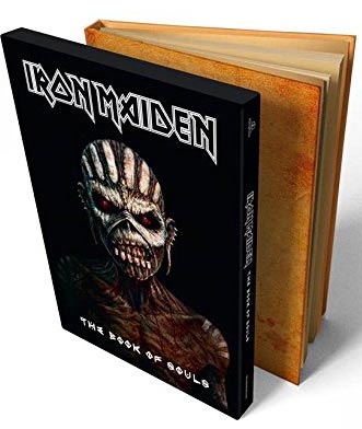 Iron Maiden édition collector deluxe the book of souls iron-maiden-livre--2-CD-book-of-souls-esition-deluxe