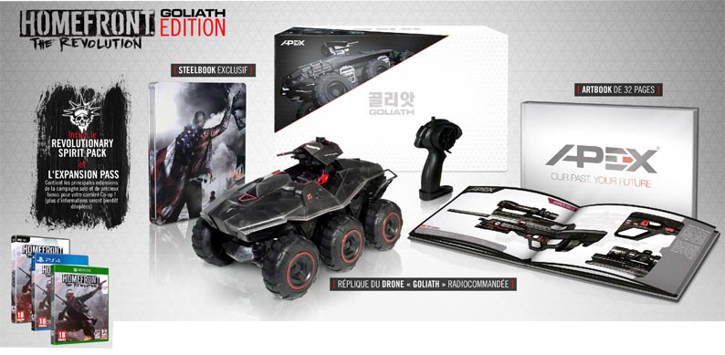 Homefront revolution édition collector Goliath ps4 xbox one pc homefront-the-revolution-edition-collector-goliath