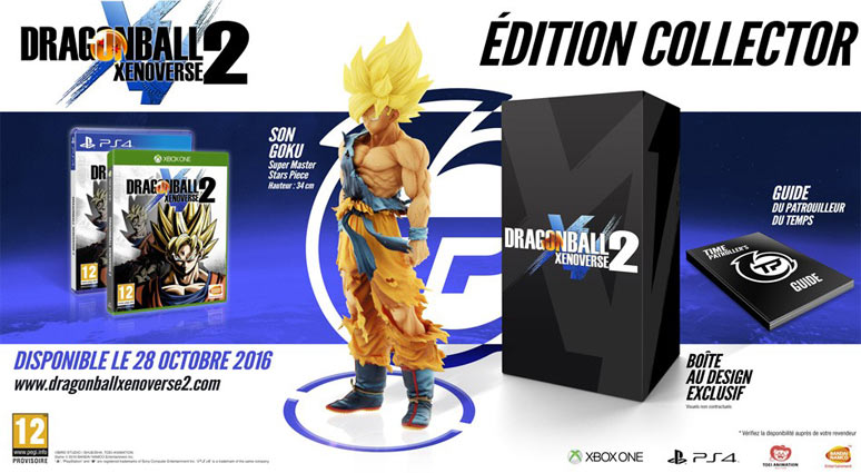 Dragon Ball Xenoverse 2 édition collector Son Goku Figurine edition-collector-coffret-Dragon-Ball-Xenoverse-2-PS4-XBox-One