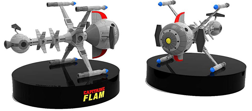 Figurine coffret ocllector Capitaine flam captain flam 2019