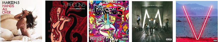 maroon-V-5-discographie-CD-Vinyle-achat