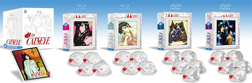 Cats eyes coffret collector intégrale Blu-ray DVD Cat-s-eye-coffret-collector-integrale-Blu-ray-edition-limitee