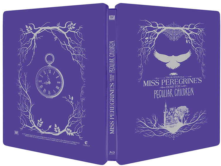 steelbook collector peregrin tim burton blu ray