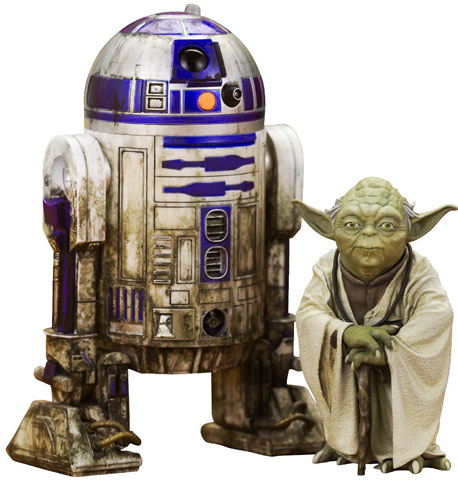 Figurine-yoda-r2-d2-edition-limitee-collector