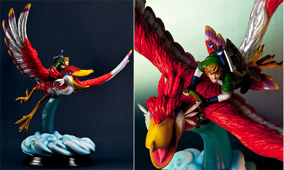 link-on-loftwing-figurine-edition-collector-limitee-Zelda