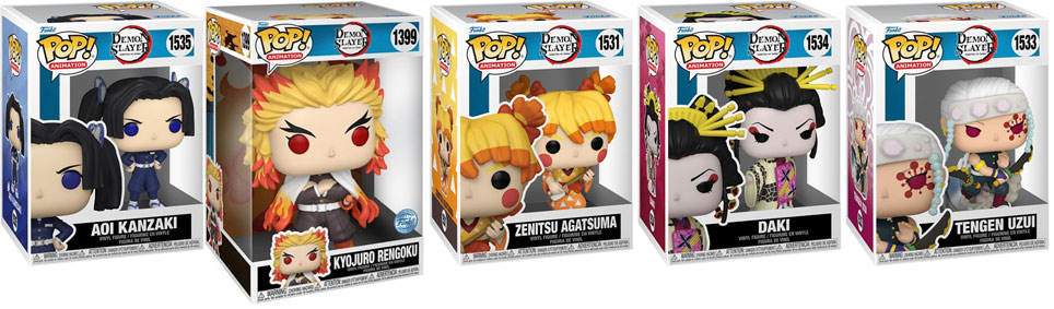 nouvelle collection figurine funko pop demon slayer 2024 achat precommande collector
