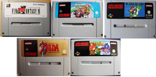 Cartouche-originale-Jeux-Super-Nes-SNES